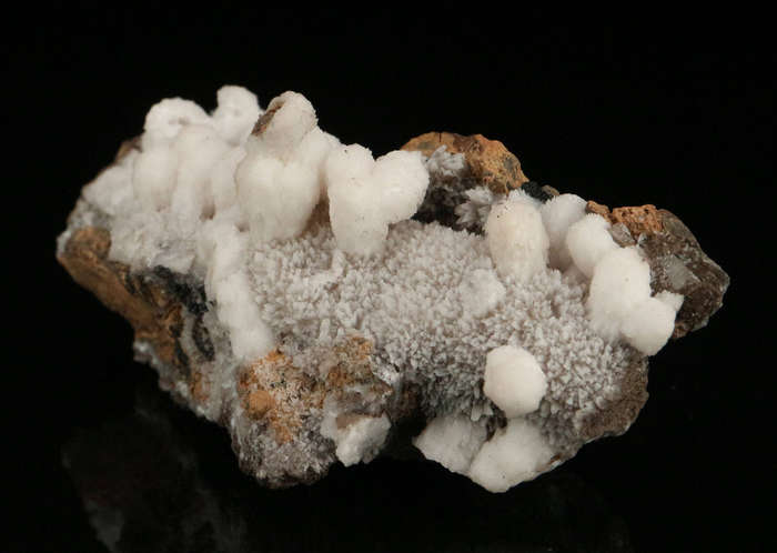 Calcite on Matrix, "N'Chwaning II Mine, Kalahari Manganese Field, Northern Cape, South Africa "