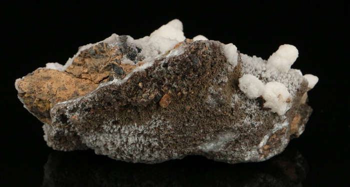 Calcite on Matrix, "N'Chwaning II Mine, Kalahari Manganese Field, Northern Cape, South Africa "