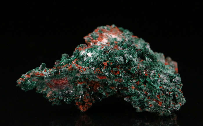 Malachite on Matrix, Kombat Mine, Namibia