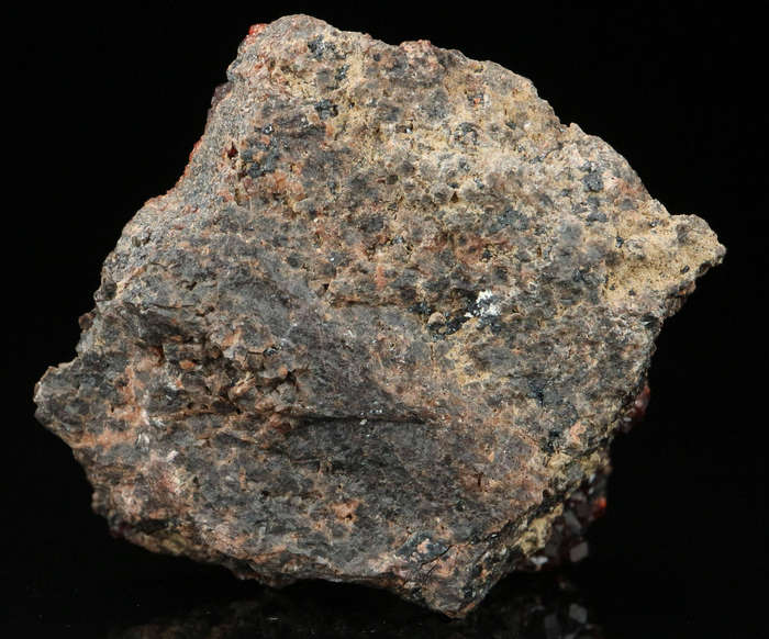 Calcite, Andradite on Matrix,"N'Chwaning II Mine, Kalahari Manganese Field, Northern Cape, South Afr