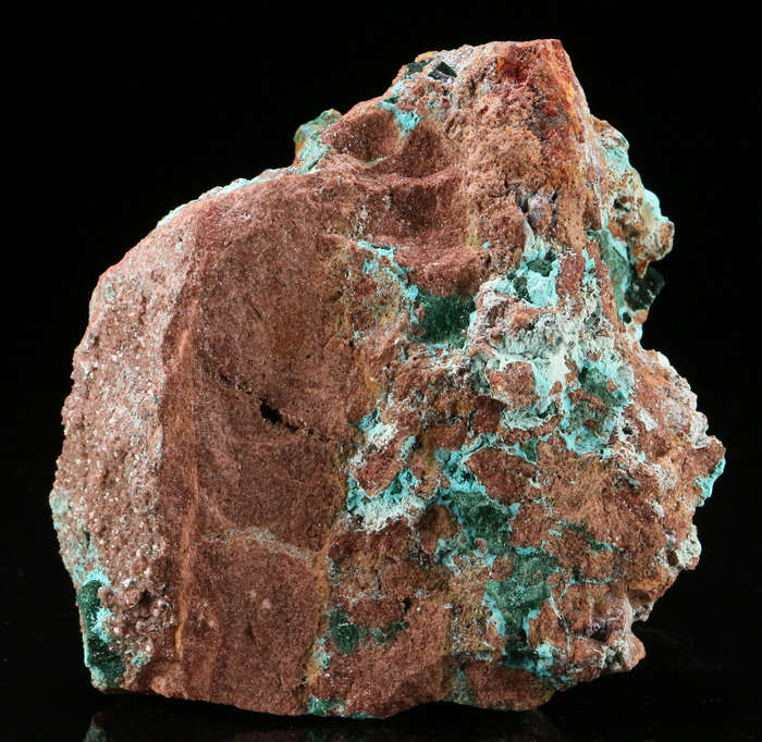 Malachite & Chrysocolla on Matrix, Tenke Fungurume, DR Congo