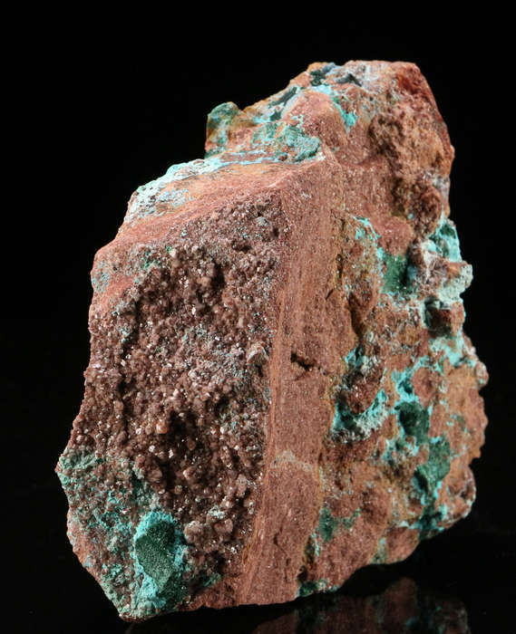 Malachite & Chrysocolla on Matrix, Tenke Fungurume, DR Congo