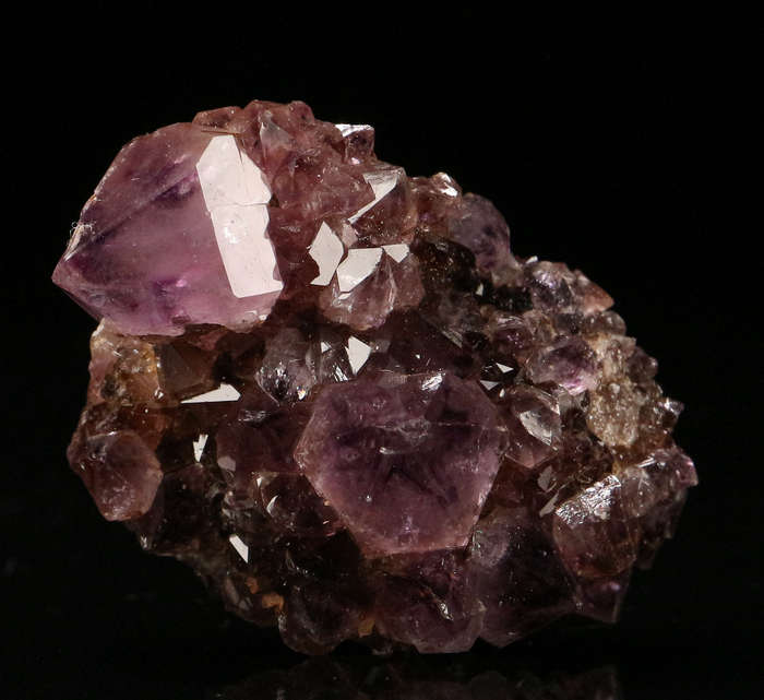 Amethyst/Smoky Cactus Quartz, Boekenhouthoek, South Africa