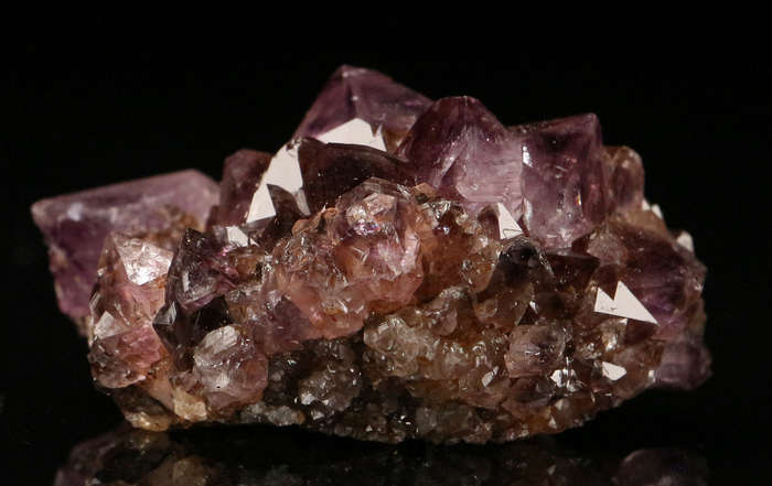 Amethyst/Smoky Cactus Quartz, Boekenhouthoek, South Africa