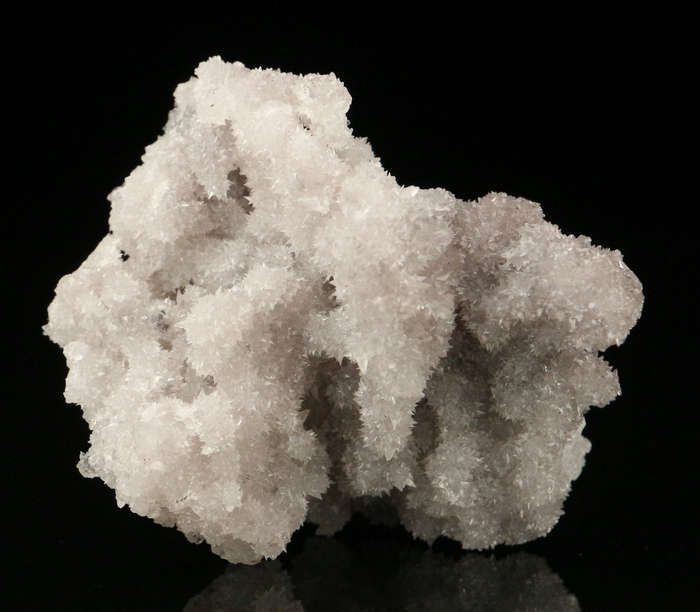 Calcite on Quartz, "N'Chwaning II Mine, Kalahari Manganese Field, Northern Cape, South Africa "