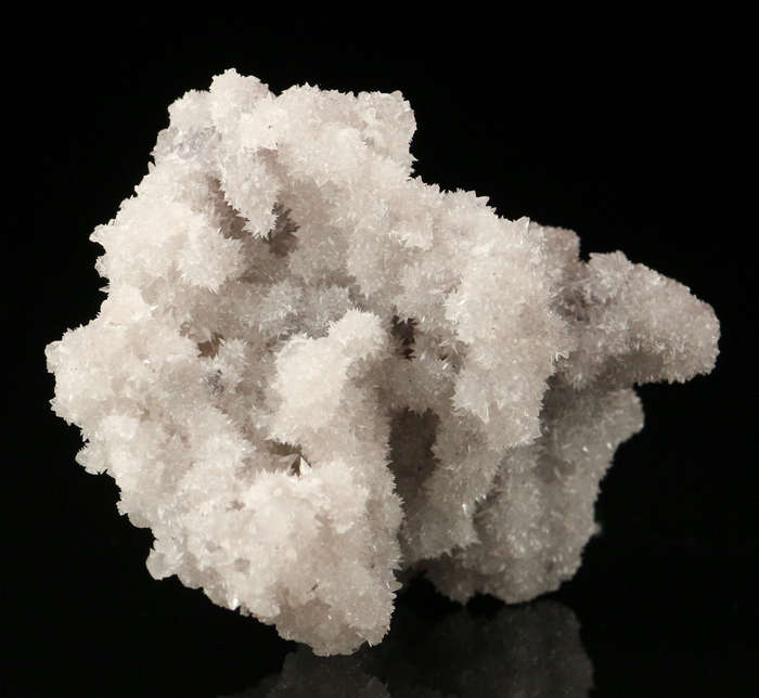 Calcite on Quartz, "N'Chwaning II Mine, Kalahari Manganese Field, Northern Cape, South Africa "