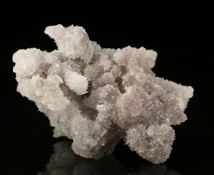 Calcite on Quartz, "N'Chwaning II Mine, Kalahari Manganese Field, Northern Cape, South Africa "