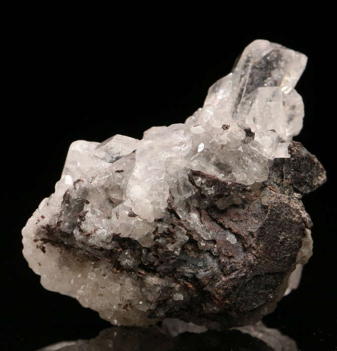 Calcite on matrix, N'Chwaning II, Northern Cape, South Africa