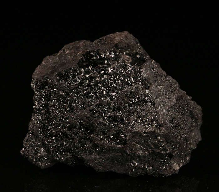 Manganite on Matrix, "N'Chwaning II Mine, Kalahari Manganese Field, Northern Cape, South Africa "