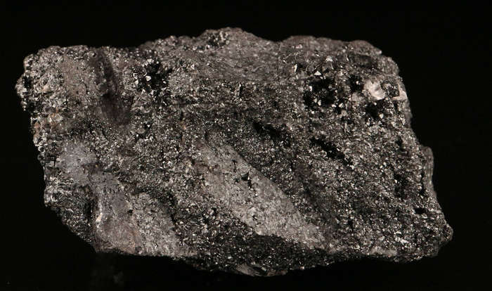 Manganite on Matrix, "N'Chwaning II Mine, Kalahari Manganese Field, Northern Cape, South Africa "