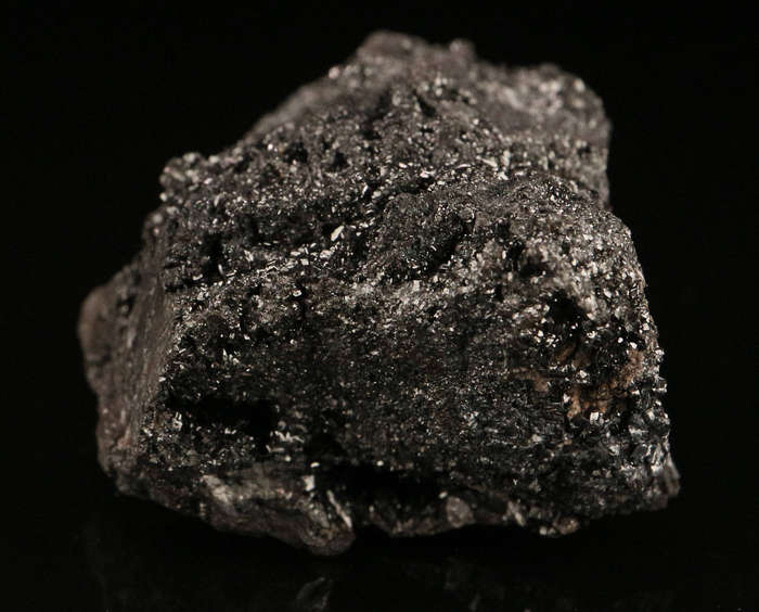 Manganite on Matrix, "N'Chwaning II Mine, Kalahari Manganese Field, Northern Cape, South Africa "