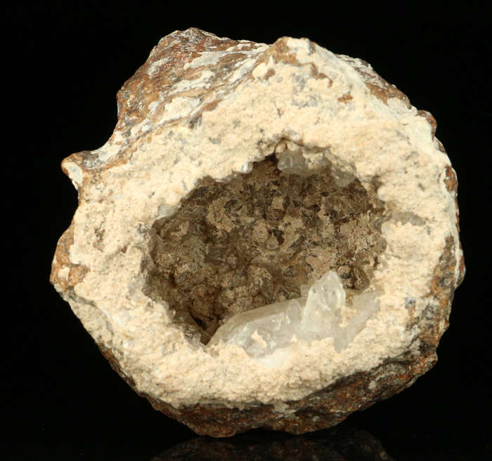 Quartz in Vug, Gobobosebberge Mnt, Namibia
