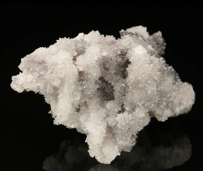 Calcite on Quartz, "N'Chwaning II Mine, Kalahari Manganese Field, Northern Cape, South Africa "