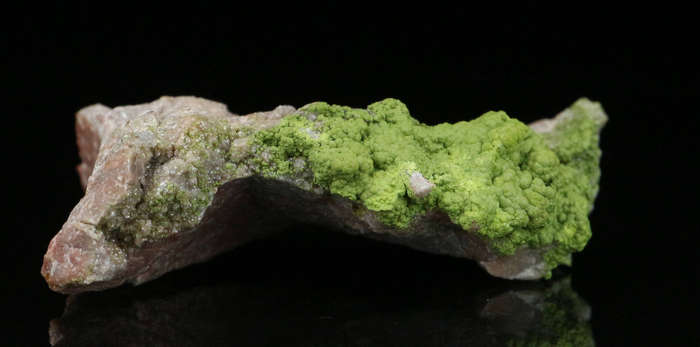 Duftite on Matrix, Tsumeb Mine, Namibia