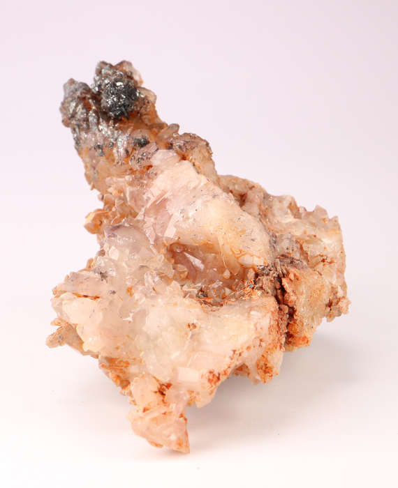 Hematite on Quartz Cluster, Artonvilla Mine, Musina, South Africa