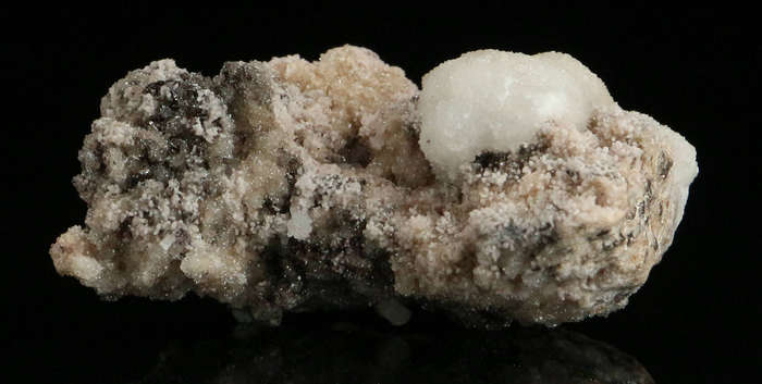 Calcite on Matrix, "N'Chwaning II Mine, Kalahari Manganese Field, Northern Cape, South Africa "