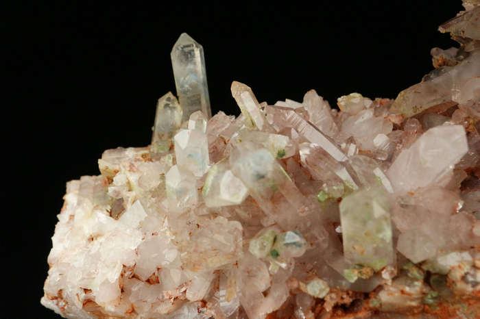 Papagoite, Ajoite, Epidote incl Quartz Cluster, Artonvilla Mine, Musina, South Africa