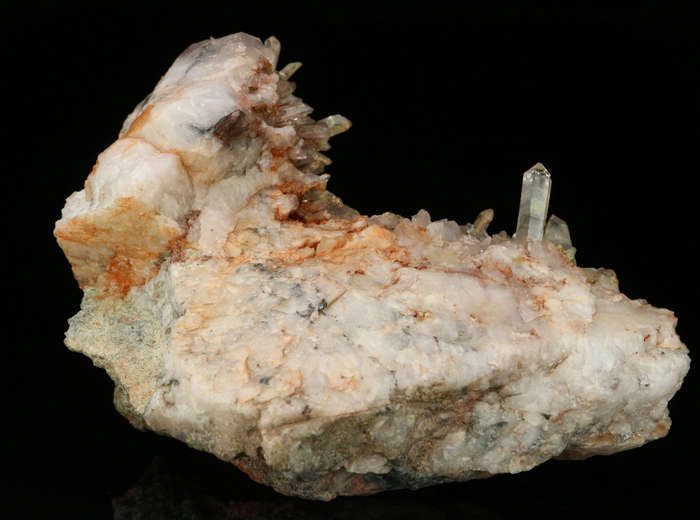 Papagoite, Ajoite, Epidote incl Quartz Cluster, Artonvilla Mine, Musina, South Africa