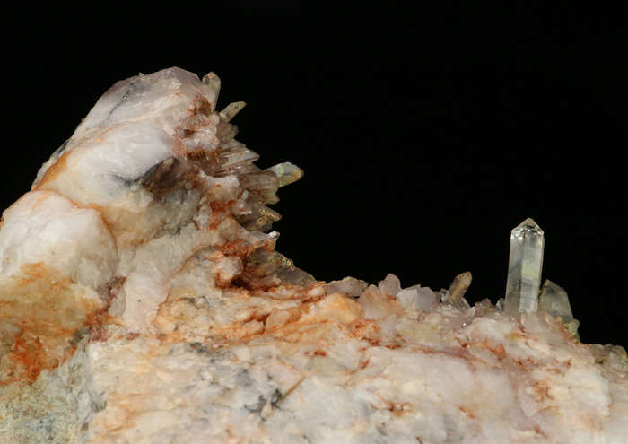 Papagoite, Ajoite, Epidote incl Quartz Cluster, Artonvilla Mine, Musina, South Africa