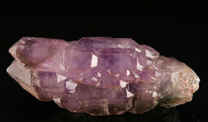 Amethyst Smoky Quartz Cluster, Gobobosebberge Mnt, Namibia