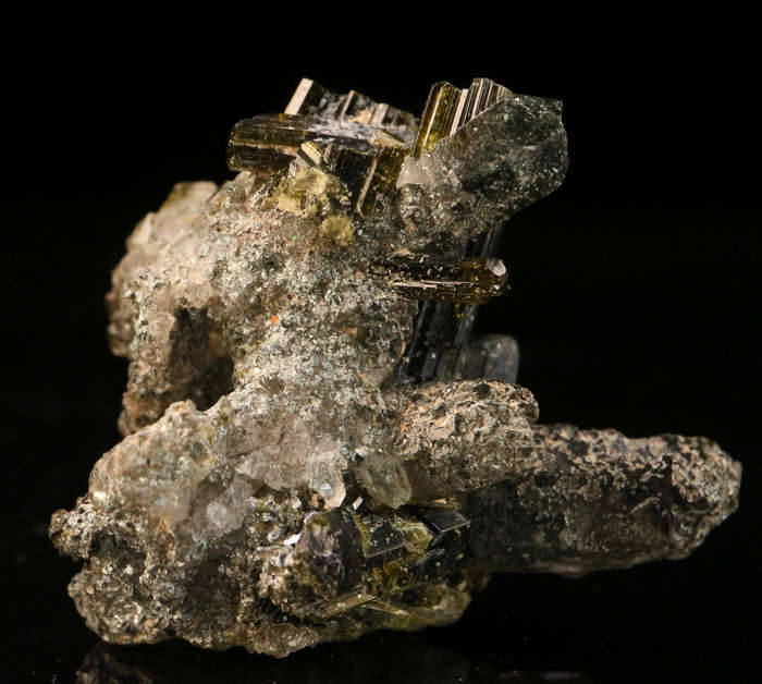 Quartz & Epidote Cluster, Naugas, Rehoboth District, Namibia