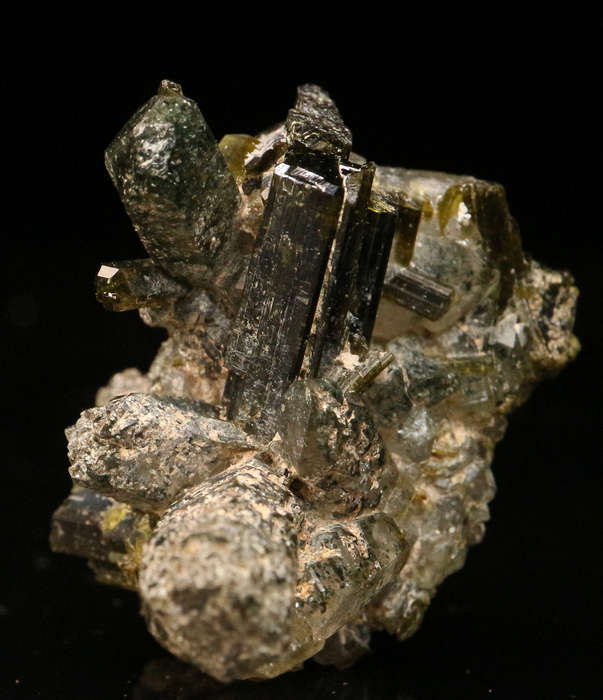 Quartz & Epidote Cluster, Naugas, Rehoboth District, Namibia