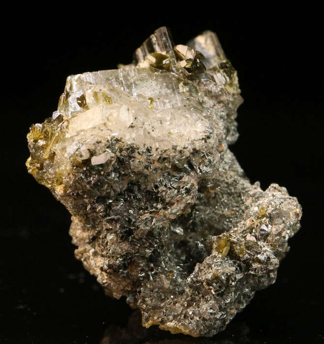 Quartz & Epidote Cluster, Naugas, Rehoboth District, Namibia