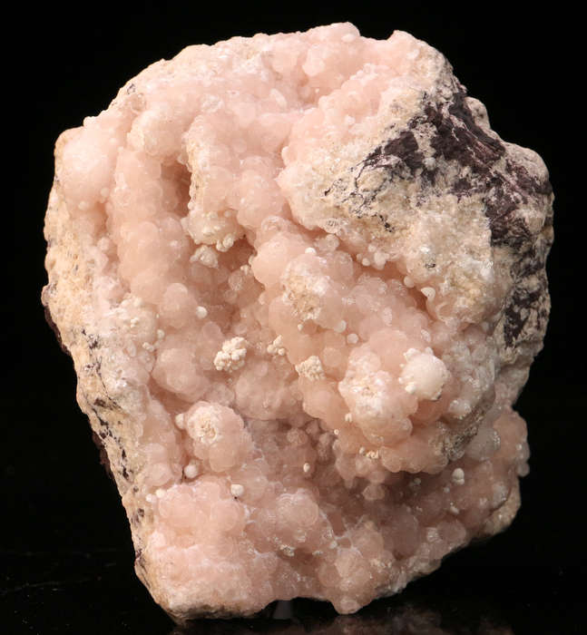 Calcite on Manganoan Calcite Cluster, N'Chwaning II, Northern Cape, South Africa