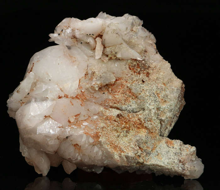 Epidote on Quartz Cluster, Artonvilla Mine, Musina, South Africa