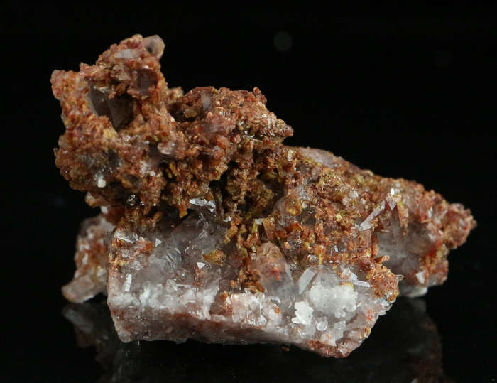 Epidote on Quartz Cluster Floater, Artonvilla Mine, Musina, South Africa