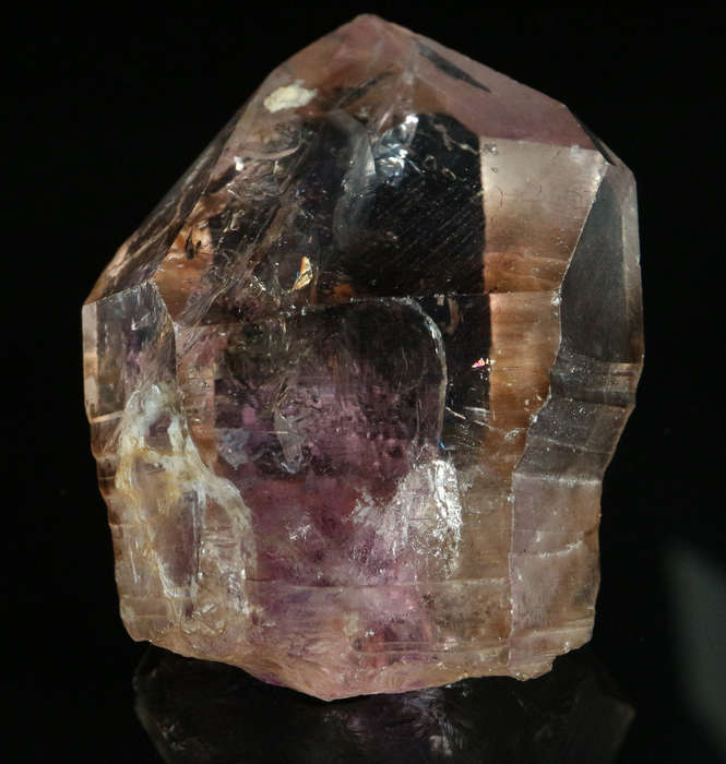 Amethyst Smoky Quartz, Gobobosebberge Mnt, Namibia