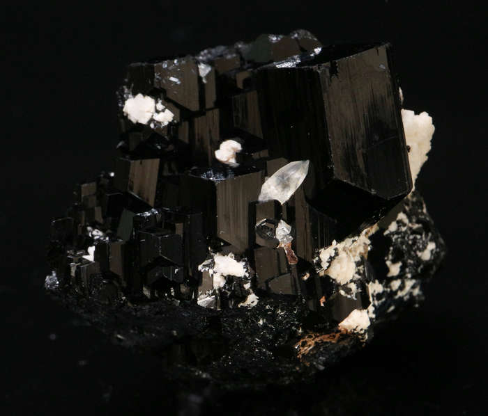 Schorl Cluster, Erongo Mnt Region, Namibia
