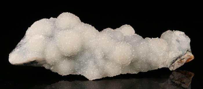 Quartz on Smithsonite, Skorpion Mine, Karas Region, Namibia