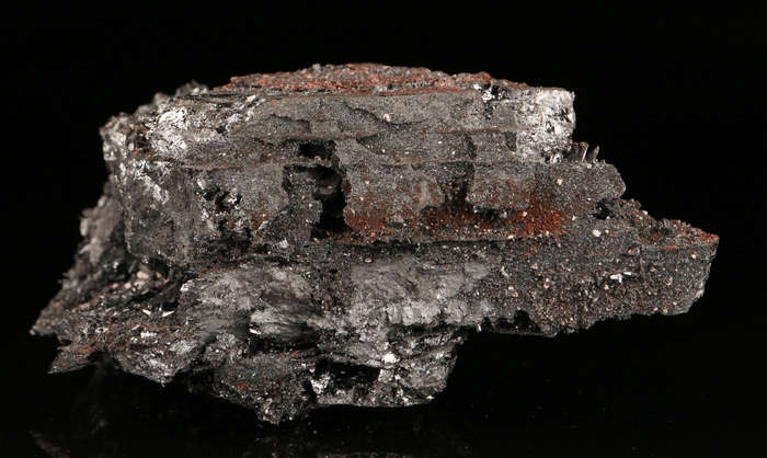 Hematite on Matrix, "N'Chwaning II Mine, Kalahari Manganese Field, Northern Cape, South Africa "