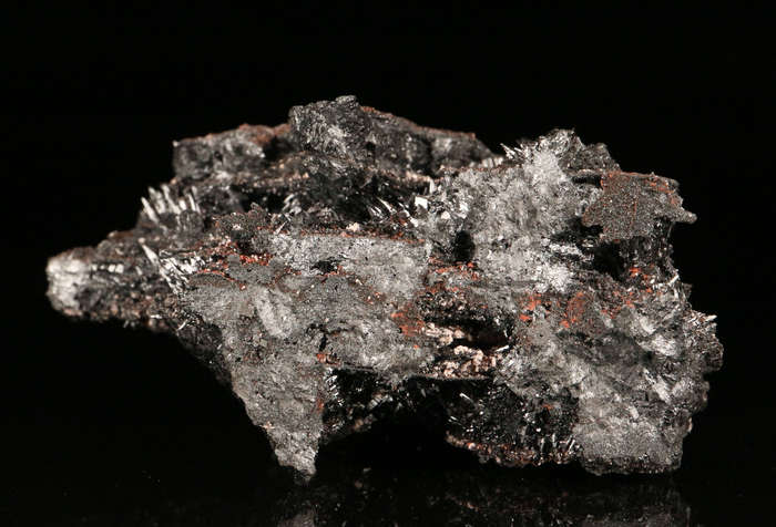 Hematite on Matrix, "N'Chwaning II Mine, Kalahari Manganese Field, Northern Cape, South Africa "