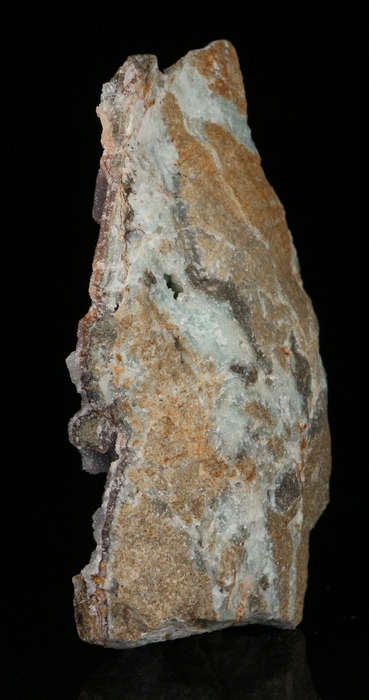 Quartz on Smithsonite, Skorpion Mine, Karas Region, Namibia