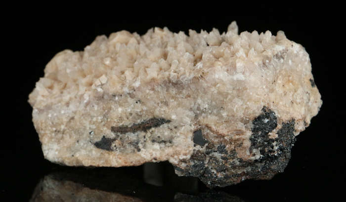 Calcite Cluster, "N'Chwaning II Mine, Kalahari Manganese Field, Northern Cape, South Africa "