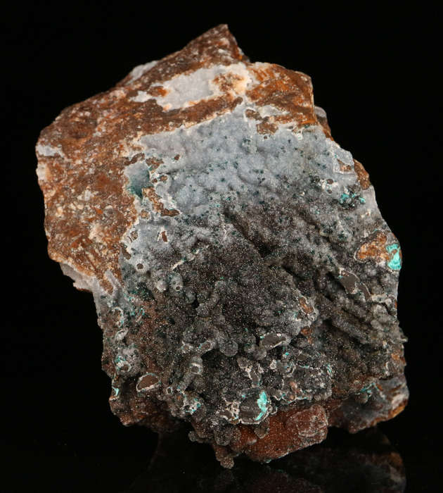 Quartz & Chrysocolla, Skorpion Mine, Karas Region, Namibia
