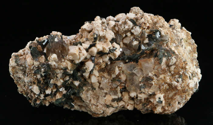 Orthoclase on Aegirine, Mount Malosa, Zomba, Southern Region, Malawi