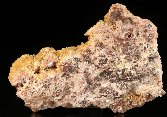Ettringite on Brucite, Wessels Mine, Northern Cape, South Africa