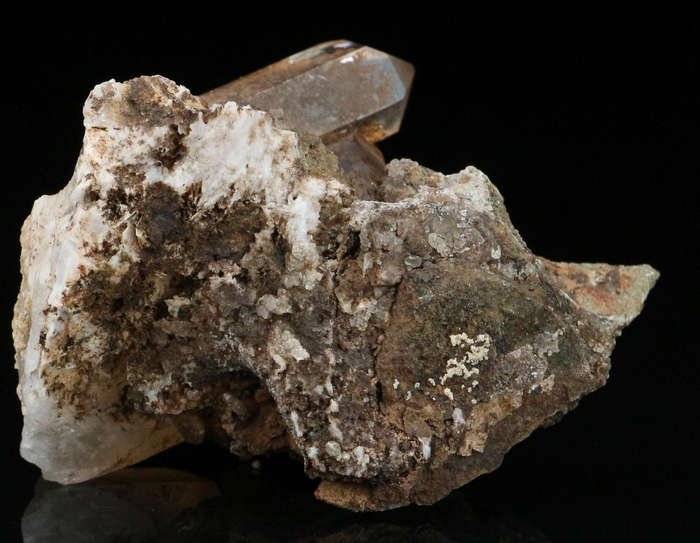 Quartz Cluster on Matrix, Gobobosebberge Mnt, Namibia