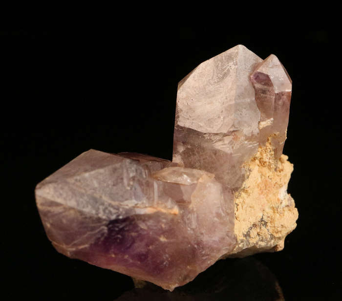 Amethyst & Smoky Quartz Cluster, Gobobosebberge Mnt, Namibia