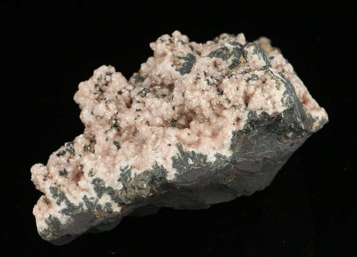 Rhodochrosite on Matrix,"N'Chwaning II Mine, Kalahari Manganese Field, Northern Cape, South Africa "