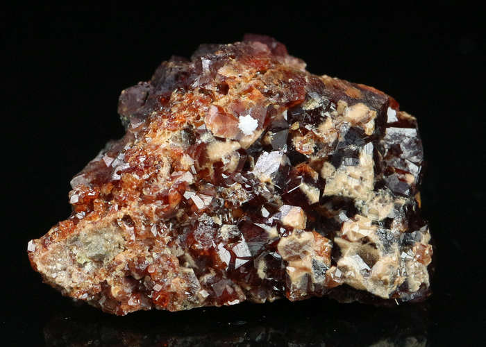 Andradite on Matrix, Okorusu Mine, Otjiwarongo, Otjozondjupa Region, Namibia