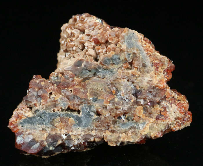 Andradite on Matrix, Okorusu Mine, Otjiwarongo, Otjozondjupa Region, Namibia