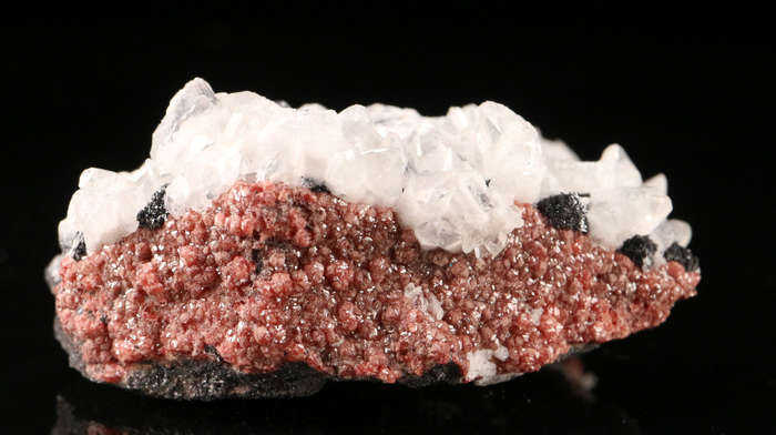 Calcite, Hausmannite & Andradite, N'Chwaning II, Northern Cape, South Africa