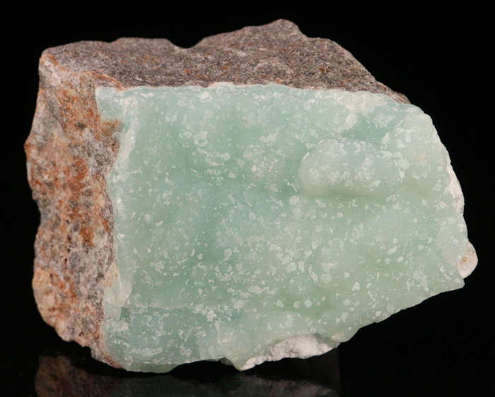 Smithsonite on Matrix, Skorpion Mine, Karas Region, Namibia