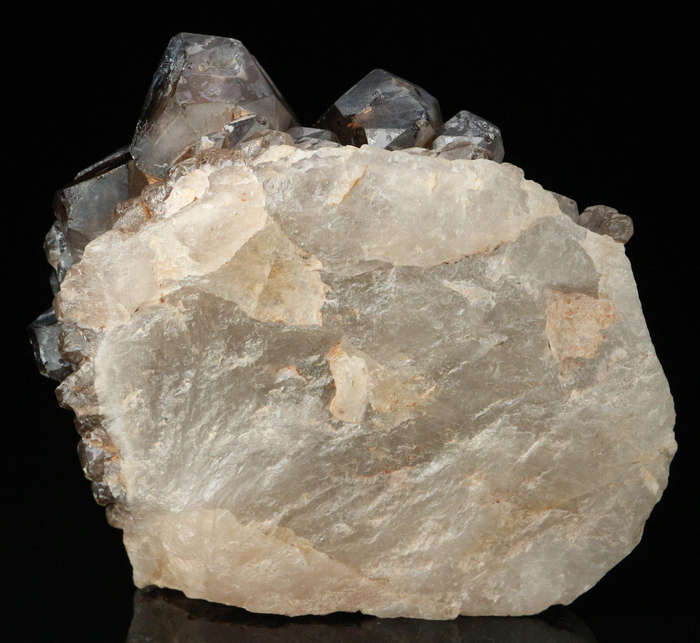 Smoky Quartz on Matrix, Erongo Mnt Region, Namibia