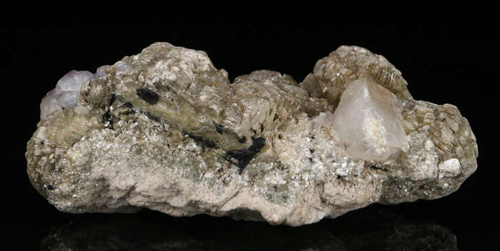 Fluorite on Muscovite, Erongo Mnt Region, Namibia