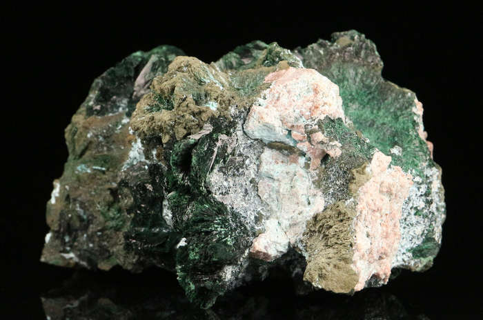 Kolwezite on Malachite, Mashamba West Mine, DRC